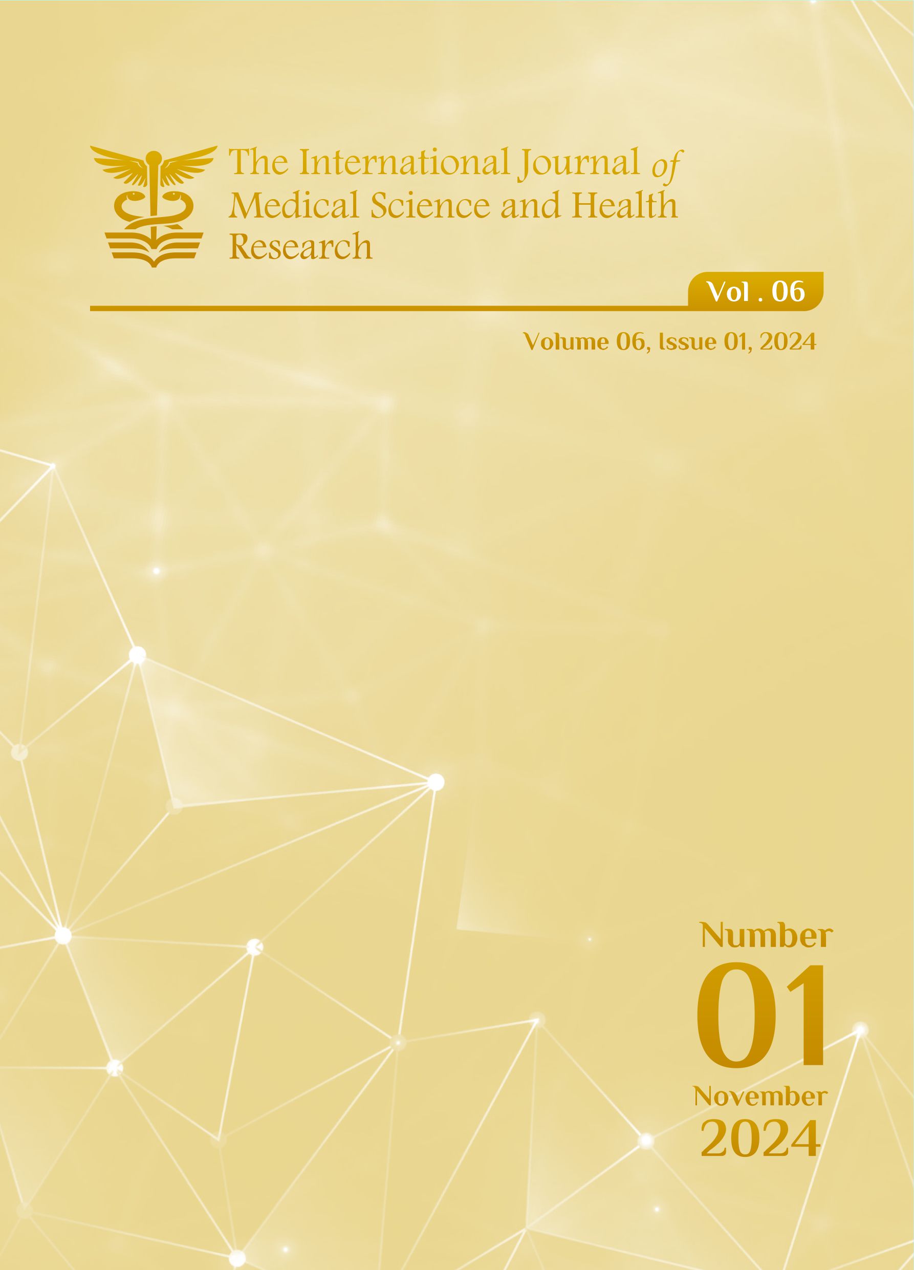 					View Vol. 6 No. 1 (2024): The International Journal of Medical Science and Health Research
				