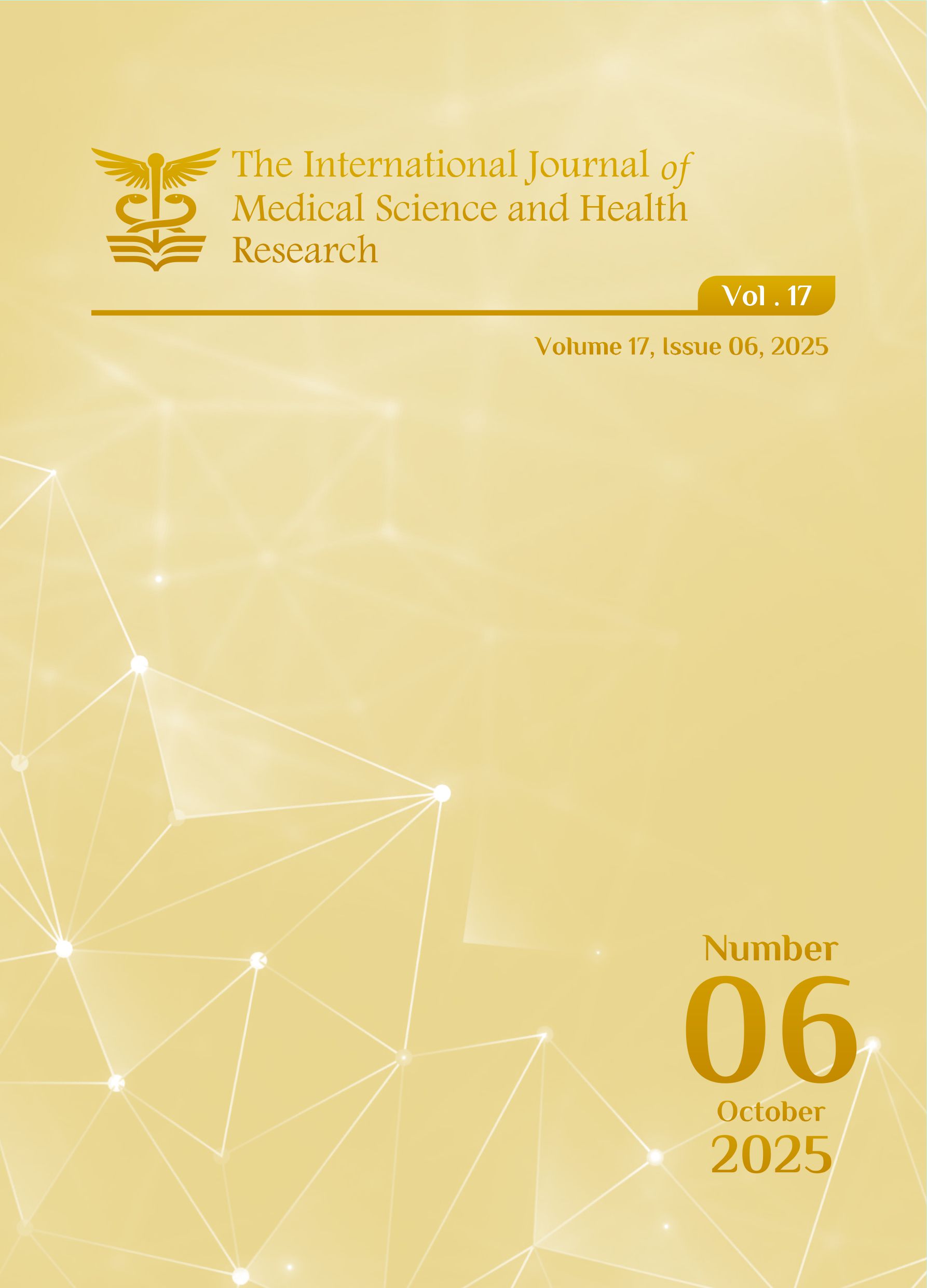 					View Vol. 17 No. 6 (2025): The International Journal of Medical Science and Health Research
				